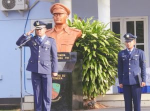 Lanud Leo Wattimena Laksanakan Upacara Hari Kesaktian Pancasila