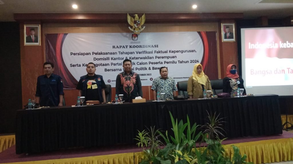 Verifikasi Administrasi Rampung, KPU Mojokerto Ancang-ancang Garap Verifikasi Faktual Parpol