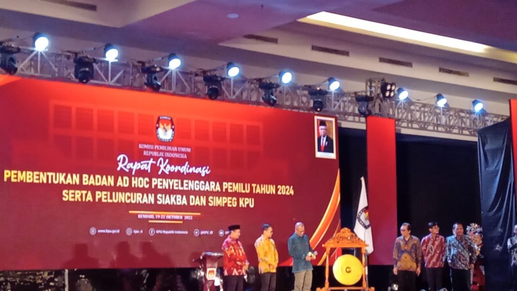 Permudah Penataan Organisasi, KPU RI Luncurkan Aplikasi SIAKBA dan SIMPEG