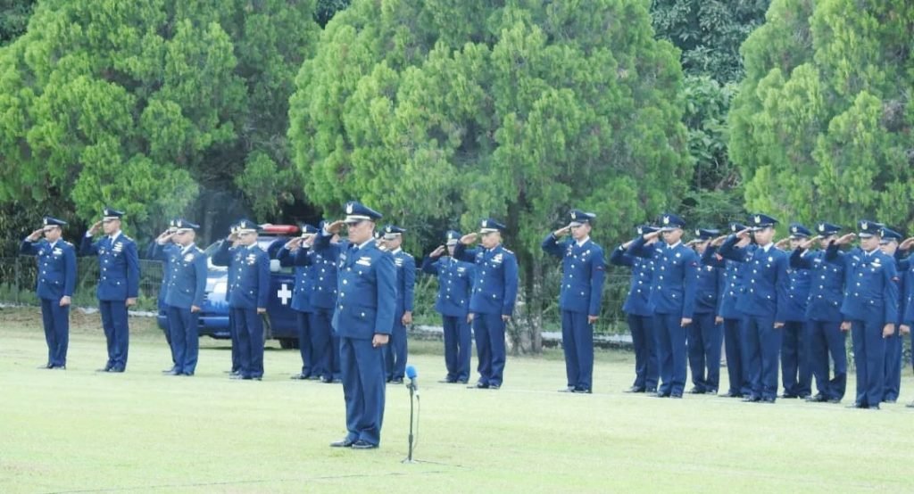 Upacara Hari Sumpah Pemuda Ke-94, Komandan Lanud Ajak Kaum Muda Tingkatkan Semangat Membangun Bangsa