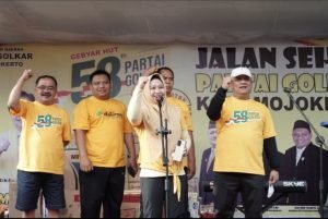 Golkar, Mojokerto, Jalan Sehat,