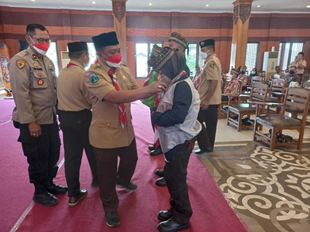 Lepas Kontingen Jamnas XI, Ini Pesan Walikota Mojokerto ke Peserta