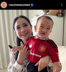 Rayyanza Masuk Instagram Manchaster United, Netizen: Fix Dibeli Ini Klub