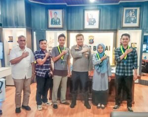 PC SEMMI Kota Binjai Audiensi dengan Kapolres Bahas Narkoba dan Kesadaran Berlalu-lintas