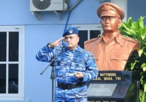 Komandan Lanud Leo Wattimena Pimpin Upacara 17-an, Begini Amanat Kepala Staf Angkatan Udara