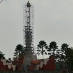 DLH Optimis Tugu Arya Wiraraja Alun-Alun Kota Mojokerto Rampung