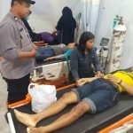 Pemotor tewas, pohon tumbang