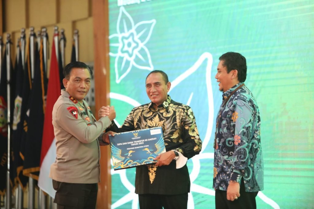 Kapolda Sumut Hadiri Penyerahan DIPA Daerah Tahun 2023