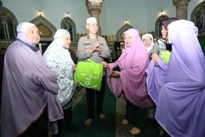 Wakapolda Sumut Subuh berjamaah Jaga Situasi Kamtibmas