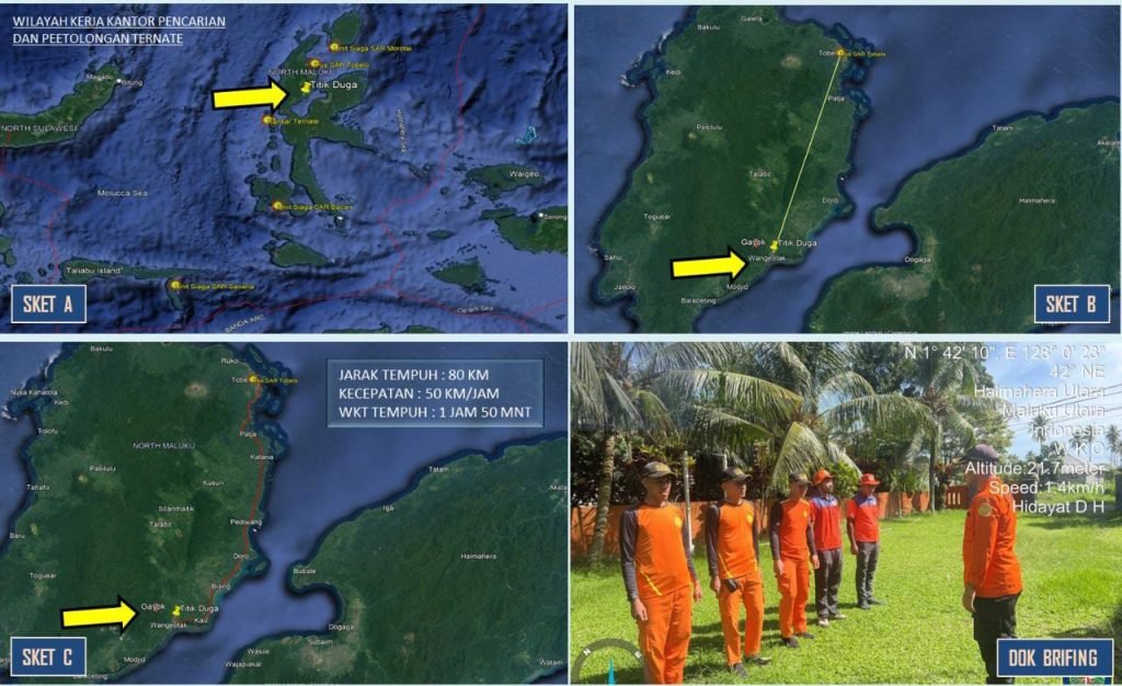 Warga Kao Hilang Saat Mandi di Kali Jodoh