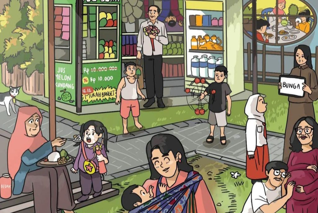 Hari Ibu, Bocah Singlet Cucu Jokowi Jadi Sorotan Netizen