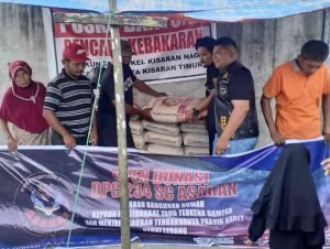 Solidarity Community 234 dan Lazis Muhammadiyah Kabupaten Asahan Salurkan Bantuan ke Korban Kebakaran