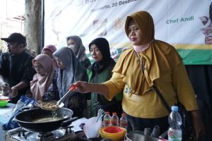 Asyik! Para Ibu Dapat Pelatihan Memasak dari Pemkot Mojokerto