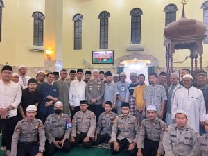 Wakapolda Sumut Melakukan Safari Ibadah Subuh di Masjid Khalid Ibnul Wahid
