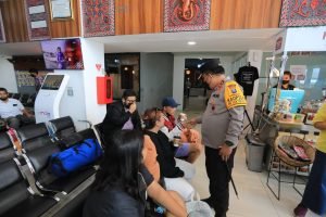 Kapolda Sumut Pantau Aktivitas Bandara Silangit dan Lalu Lintas di Tahun Baru 2023