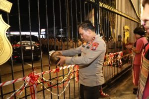 Gerbang Pengabdian Dhira Brata Bikin Markas Polda Sumut Tampil Megah