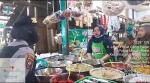 Kendarai Trail Srikandi Samapta Polda Sumut Patroli Pasar