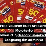 3 Second, Mojokerto,