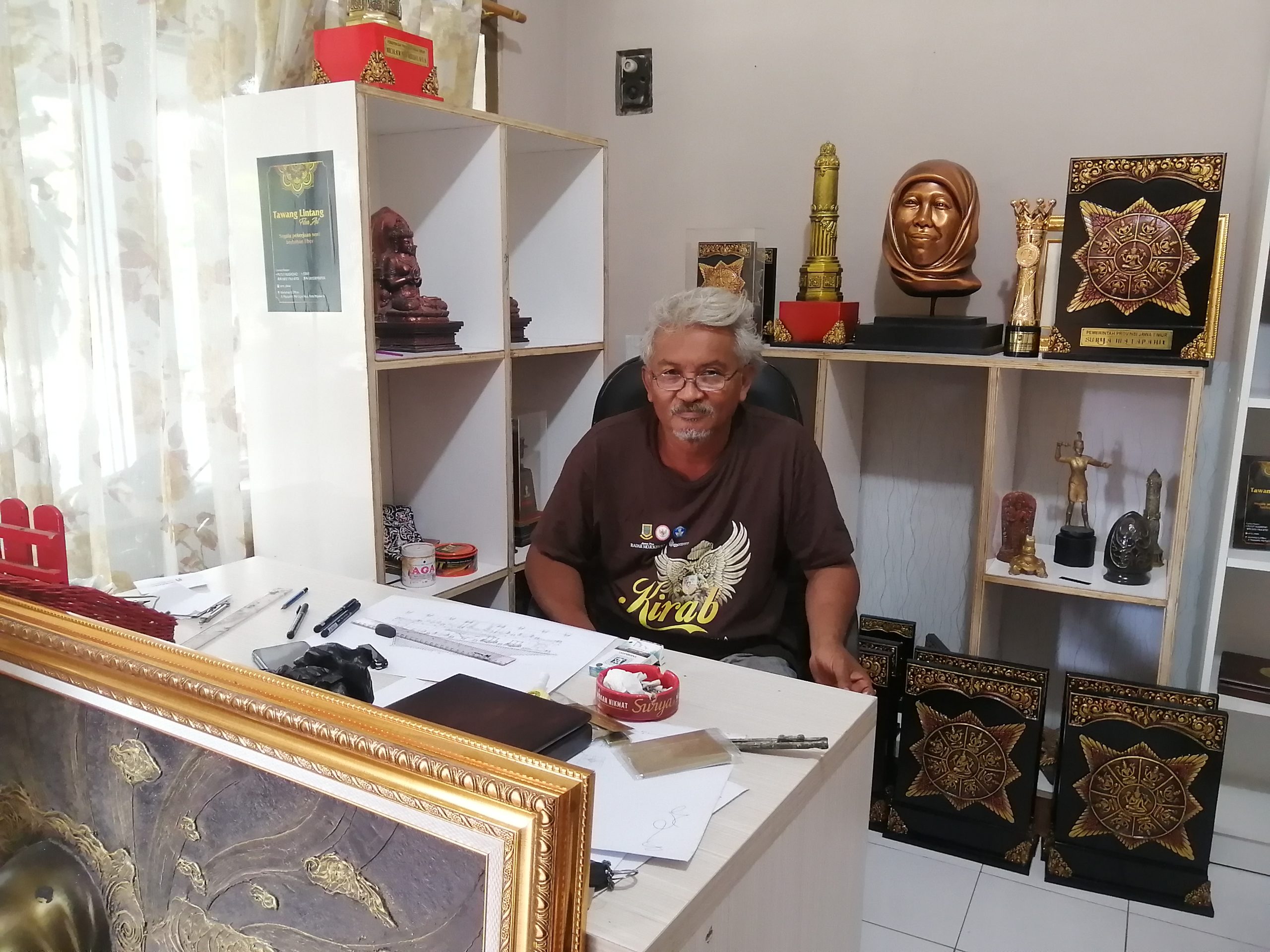 Fiber Art, Kota Mojokerto, Omzet ratusan juta