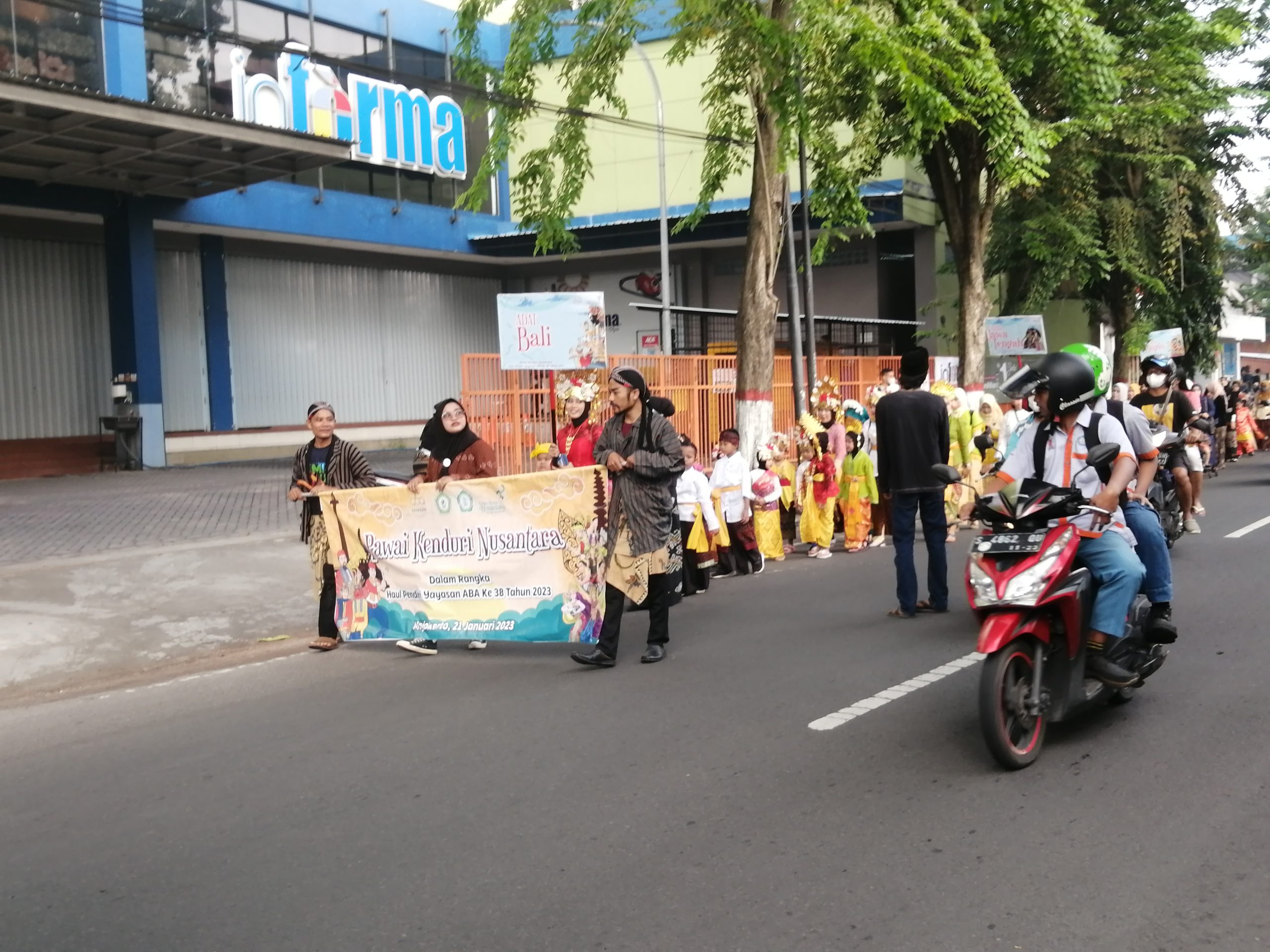 Acara pawai, Sekolah Nurul Huda