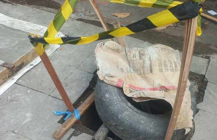 Pencuri besi gorong-gorong, Kota Pasuruan