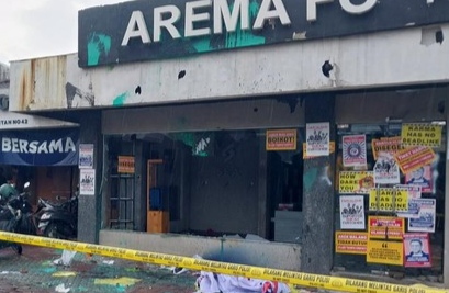 Aksi demonstrasi, Demo di kantor Arema FC