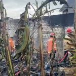 Rumah terbakar, Kebakaran rumah, Gresik