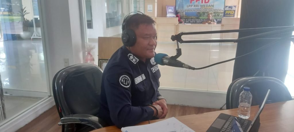 Polda Sumut Dialog interaktif di Radio RRI Medan Guna Sukseskan F1H2O