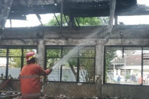 Gedung TK di Sidoarjo Ludes Terbakar, Kerugian Mencapai Rp 100 Juta