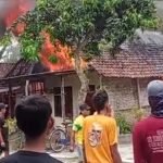 Kebakaran, Rumah terbakar, Berita Mojokerto