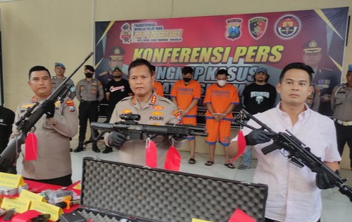 Senpi ilegal, Berita Sidoarjo