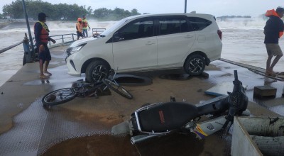 Perahu penyebrangan hanyut, Berita Jombang