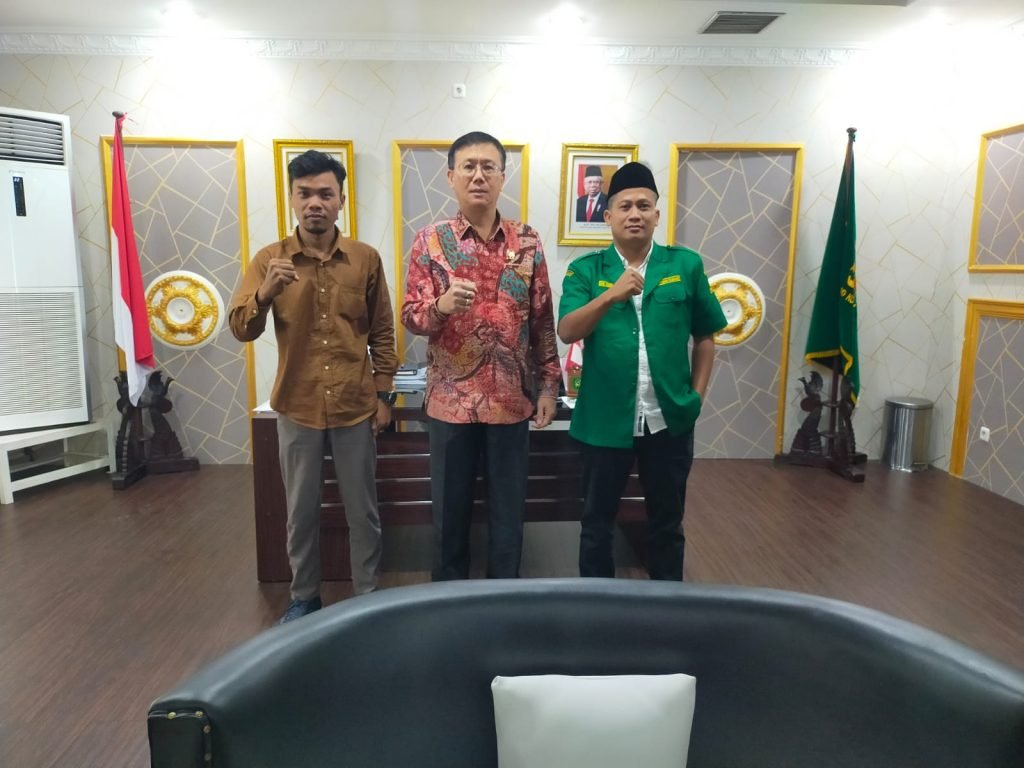 Temui Ketua DPRD, GP Ansor Berharap Balas Pantun Eksekutif dan Legislatif Medan Tidak Berkepanjangan