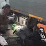 Pemotor mabuk, Driver ojol, Tewas