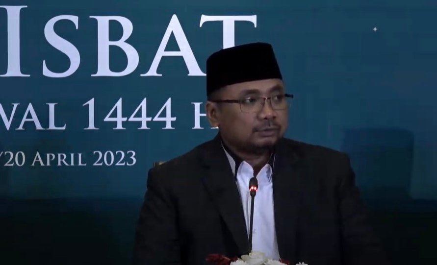 Sidang isbat, Hari raya idul fitri, 22 April 2023