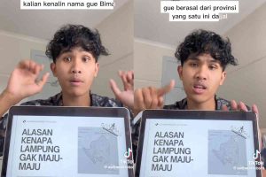 Kritik Pemerintah Lampung, TikToker Awbimax Reborn Viral di Medsos