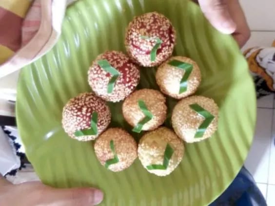 Onde-onde Warna-warni, Resep masakan, Kuliner