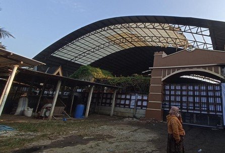 Kampung coklat Blitar, Berita kebakaran, Kampung coklat kebakaran