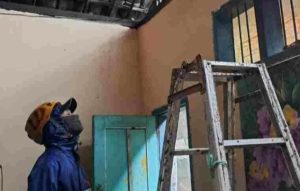 Angin puting beliung, Rumah rusak, Sekolah rusak