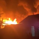 Berita kebakaran, Kampung coklat kebakaran, Blitar