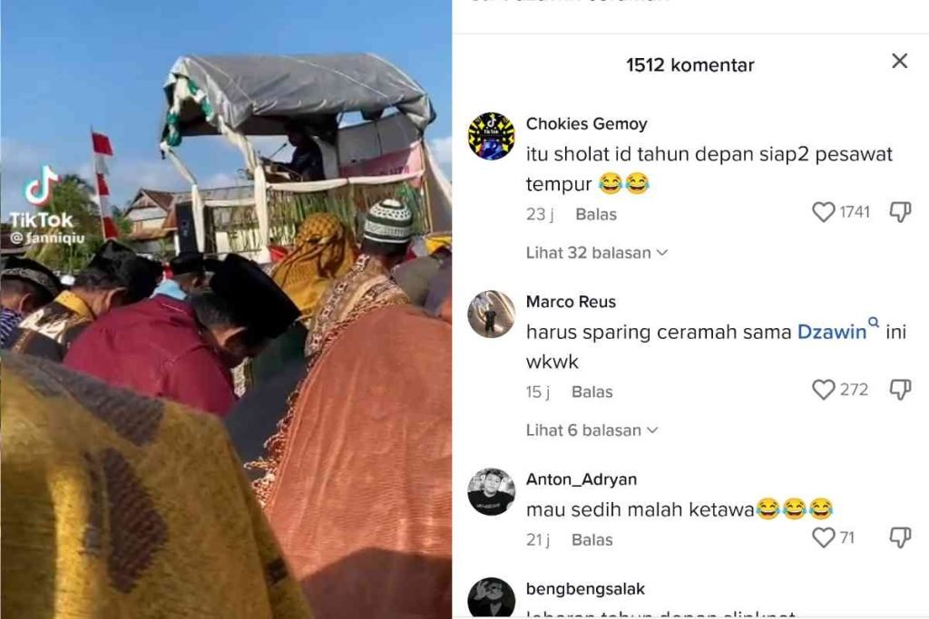 Viral! Aksi Penceramah Nyanyi Lagu Iwan Fals Saat Khutbah Bikin Netizen Tergelitik