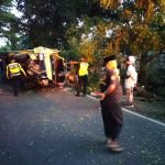 Truk terguling, Sopir ngantuk, Berita Ponorogo