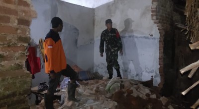 Gempa bumi, Tembok ambruk, berita tuban