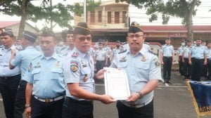 8 PNS Rutan Kelas 1 Medan Naik Pangkat