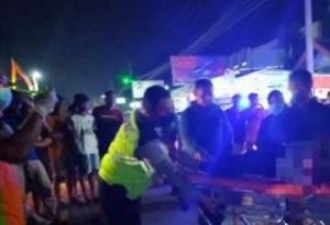 Tabrakan Adu Banteng Vario Vs Supra di Magetan, 3 Orang Luka-luka