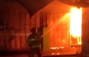 Pasar Gringging Kediri Ludes Terbakar, 3 Kios Pedagang Rata dengan Tanah