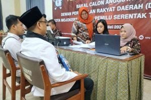Hari ke-12 Pendaftaran Bacaleg, KPU Kota Mojokerto Ajak Parpol Tetap Guyub Rukun