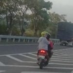 Berita viral, Motor masuk tol Gresik