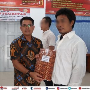 21 Warga Binaan Rutan Kelas 1 Medan Dapat Remisi