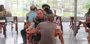 Rutan Kelas l Medan Pelayanan Kursi dan Meja Berkunjung Warga Binaan dengan Keluarga